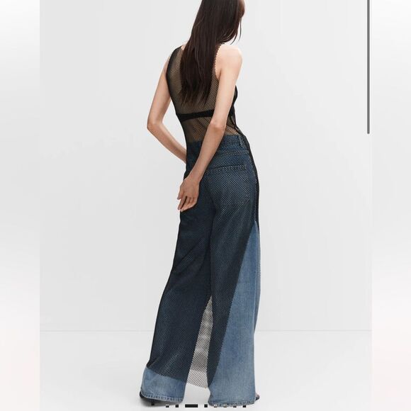 Mango Mesh dress with crystal detail size small NWT - Picture 2 of 12